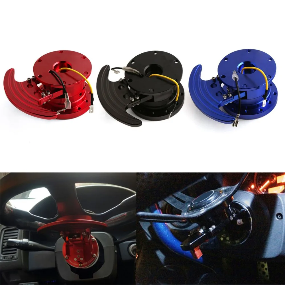 

New Universal Tilt System Racing Steering Wheel Quick Release Hub Kit Steering Adapter Body Removable Snap Off Boss Kit