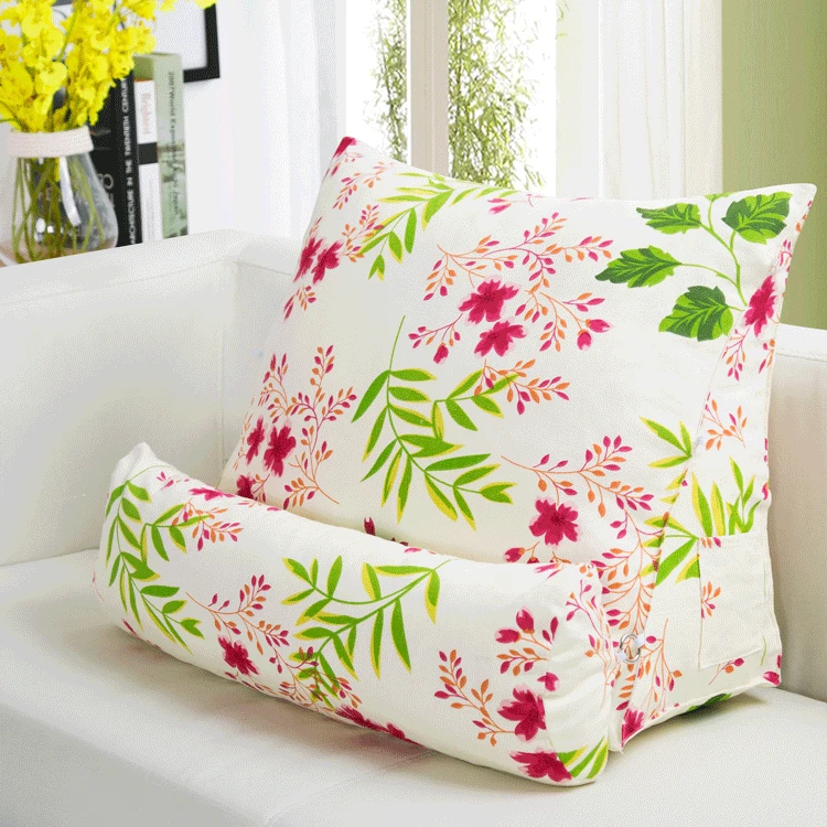 Office Triangle Cushion Pillow Bed Head Sofa Big Pillow Back Back Cushion Bed Soft Bag Pillow Can Be Disassembled And Washed Cushion Aliexpress