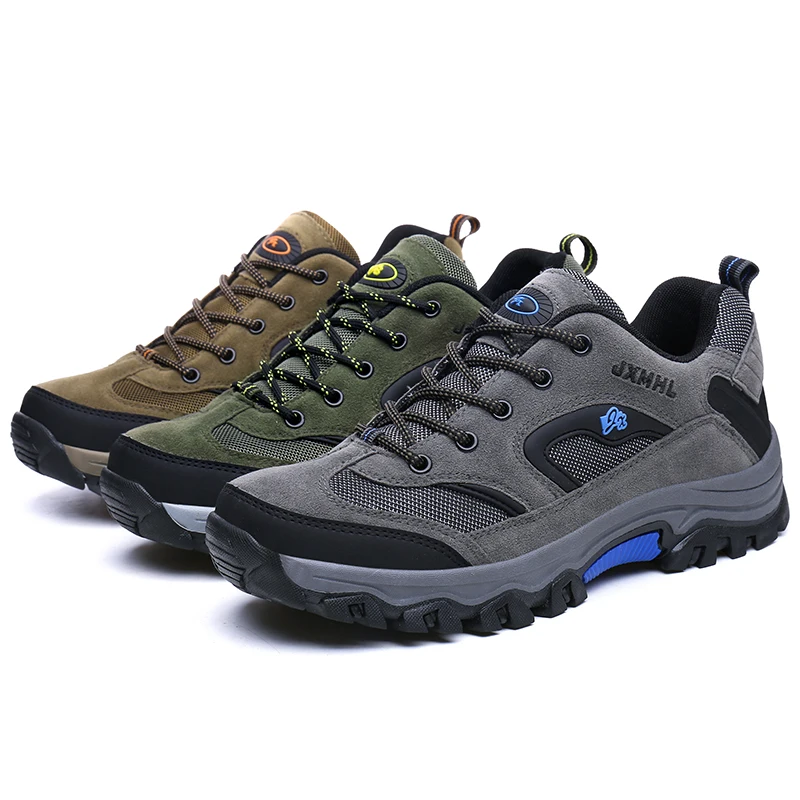 

Hot Sale Men Hiking Shoes Big Size Outdoor Climbing Mountain Cozy Sneaker Shoes Men 2018 Newest Trekking Shoes Men Hunting Boots