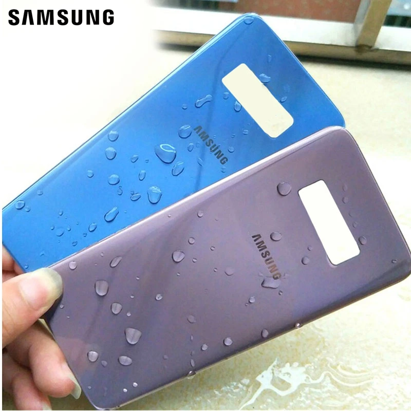 Оригинальная задняя крышка батарейного отсека Samsung стеклянный корпус для SAMAUNG Note8