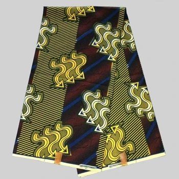 

NAR-50 New design African Fabrics Java Wax Print fabrics 6yards free shipping