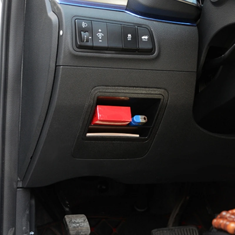 Inner Fuse Storage Box Bin Case Card Slot Holder For Hyundai Tucson