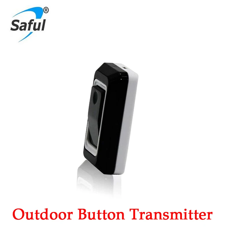 

Wholesales Saful Wireless DoorBell Accessories Outdoor Button Transmitter Home Door Bell Accessories Free Shipping