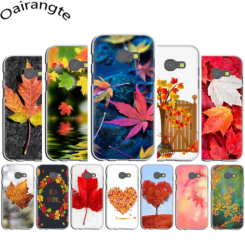 

Autumn fall Maple Leaves scenery Hard Phone Cover Case for Samsung Galaxy J1 J2 J3 J5 Prime J6 J7 EU US Version