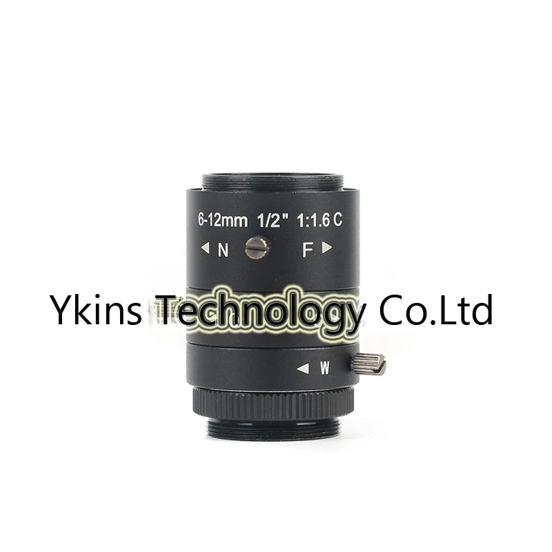 

HD 3.0MP 1/2" CCD 6-12mm Industrial Camera Lens CCTV C-Mount Lens for HDMI VGA USB Video Microscope Camera Device