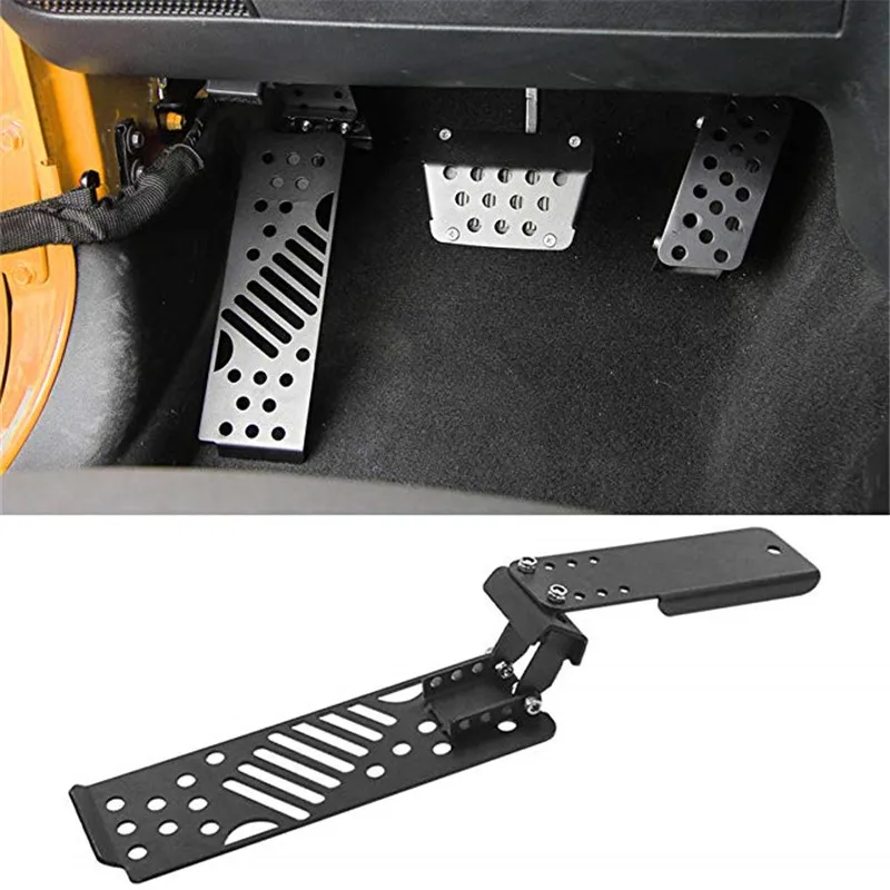 Новая левая ножная педаль Bolaxin для Jeep Wrangler 2018 2019 JL JLU и неограниченные ножные