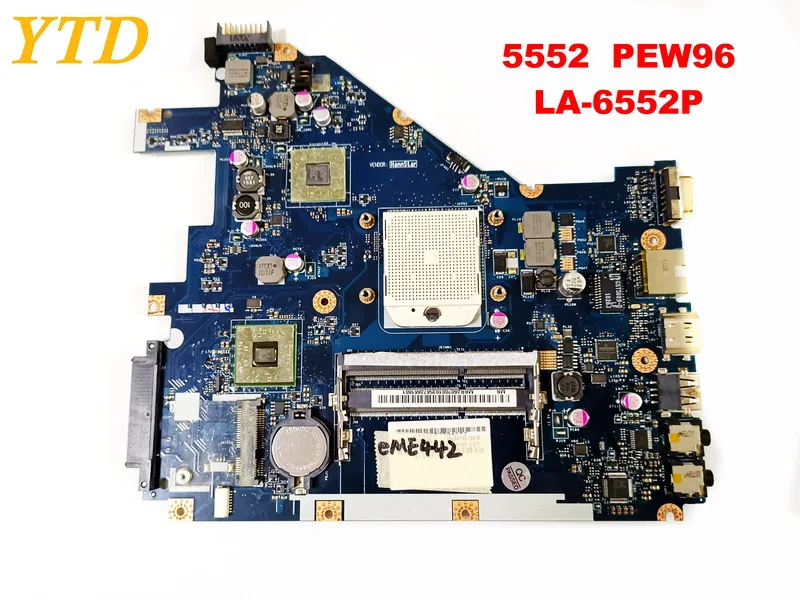Оригинальный Для ACER 5552 5552G материнская плата ноутбука PEW96 LA-6552P испытанное хорошее