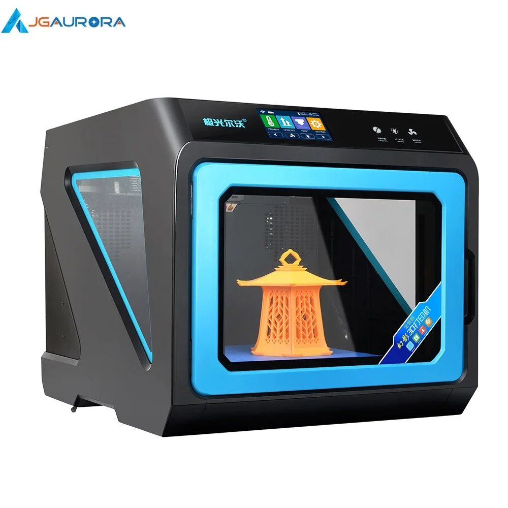 

JGAURORA A7 3D Printer With Multicolor Touch-Screen Removable Hot End 3d Printing Machine New Closed Metal