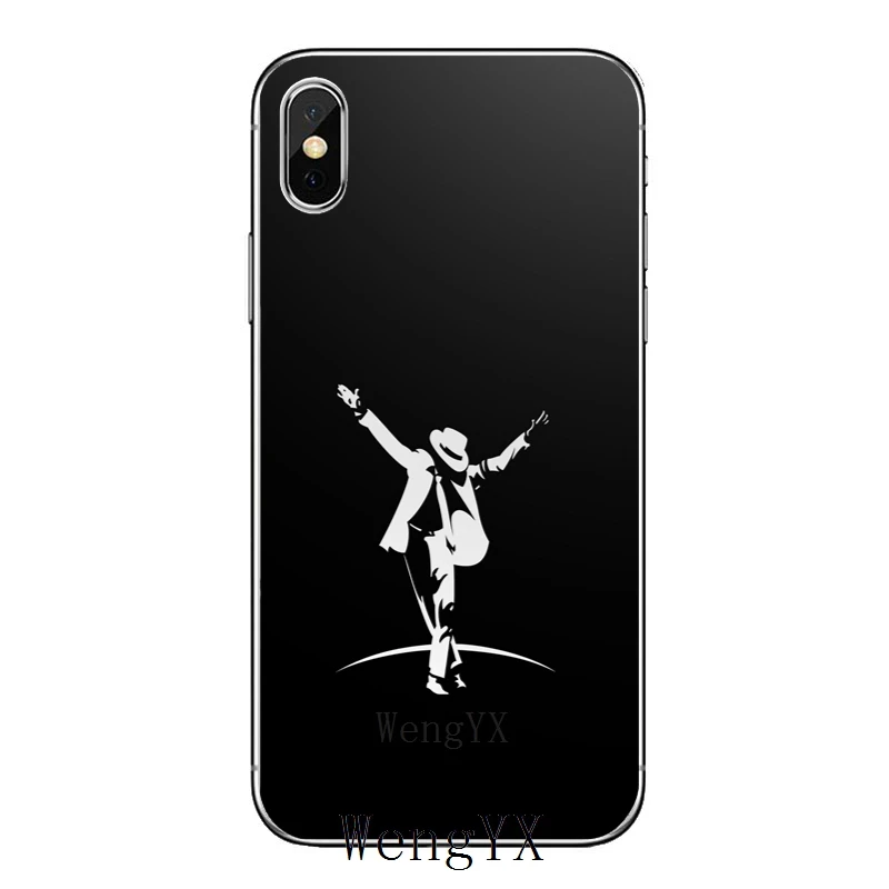 Мягкий чехол из ТПУ для телефона Huawei Honor 4C 5A 5X 5C 6 Play 6X 6A 6C pro 7X 8 9 Lite V8 V10 Michael Jackson Dancing