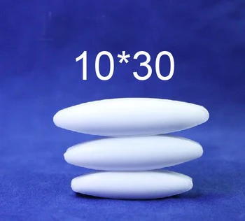 

New 20pcs/lot PTFE Magnetic Stir bar, polytef Stirring bar 10mmx30mm, egg shape