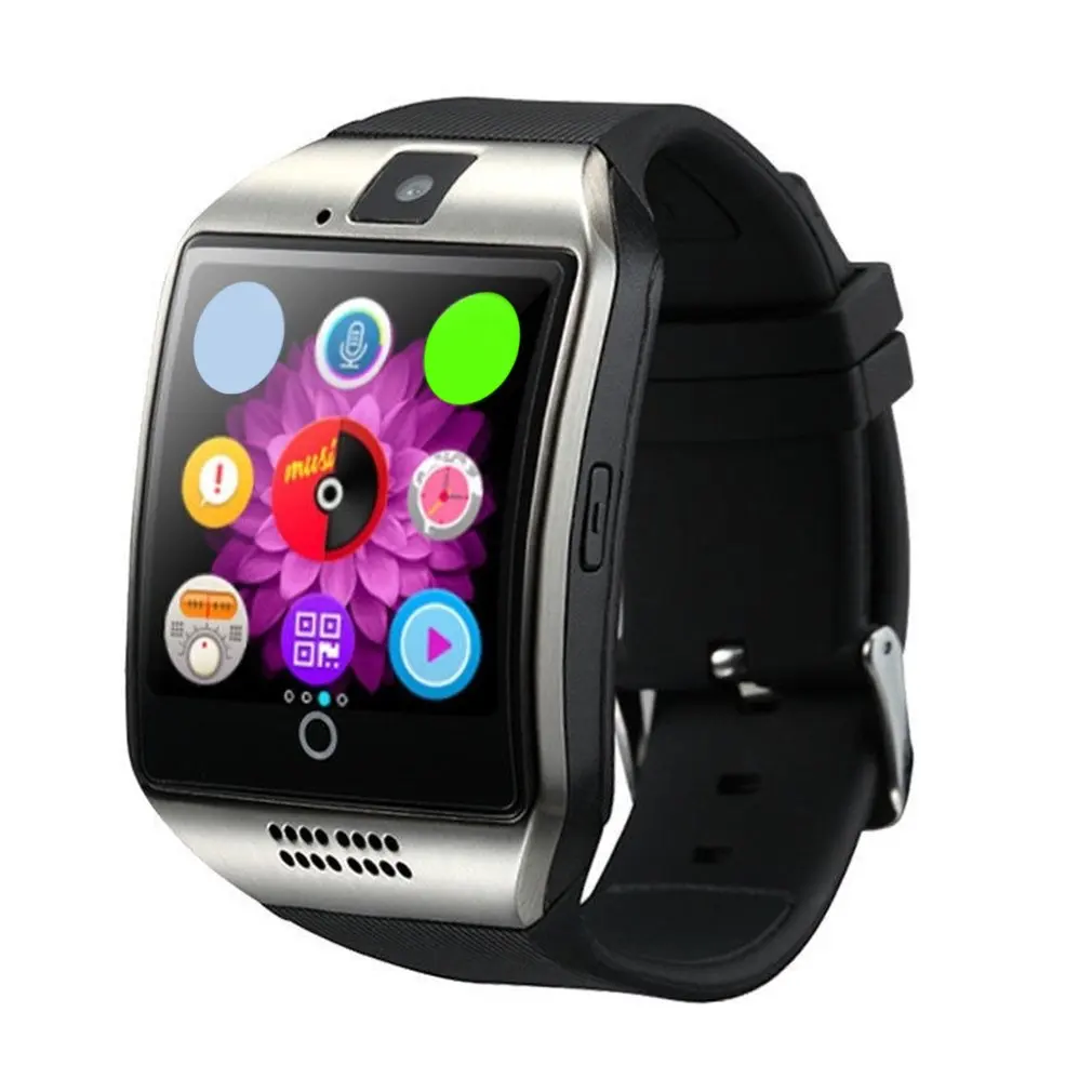 

Q18S Bluetooth Smart Watch Phone With Camera TF SD SIM Card Slot Sleep Monitor Touch Screen Sales