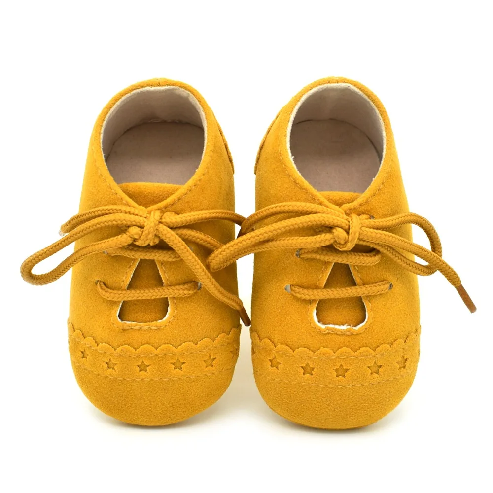 Детская обувь для младенцев детские мокасины младенческие противоскользящие Первые ходунки с мягкой подошвой для новорожденных 0-1 лет, обувь для маленьких мальчиков и девочек - Цвет: 9