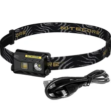 Бесплатная доставка Nitecore NU25 перезаряжаемые фары 360 LM 3светодио дный X LED тройной выходы легкий фар фонарик Открытый 3 цвета