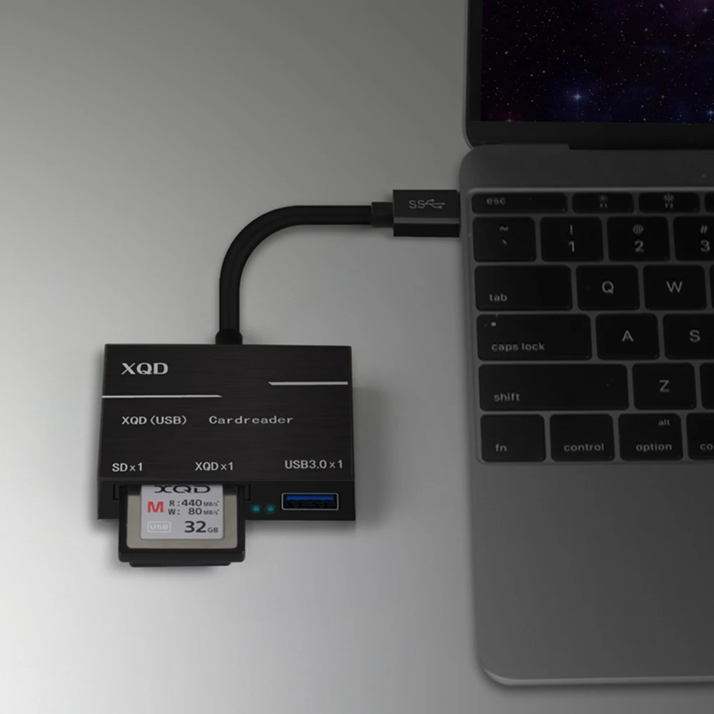 Type-C для XQD/SD карты высокоскоростной кард-ридер USB3.0 высокоскоростная камера компьютерный набор адаптер для sony серии G Lexar XQD карты