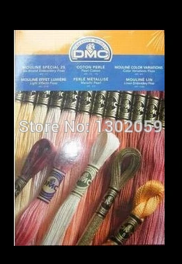 

New Original French DMC Embroidery Floss thread Color Chart / Embroidery Thread / Cross Stitch Thread Color Chart / Map Book