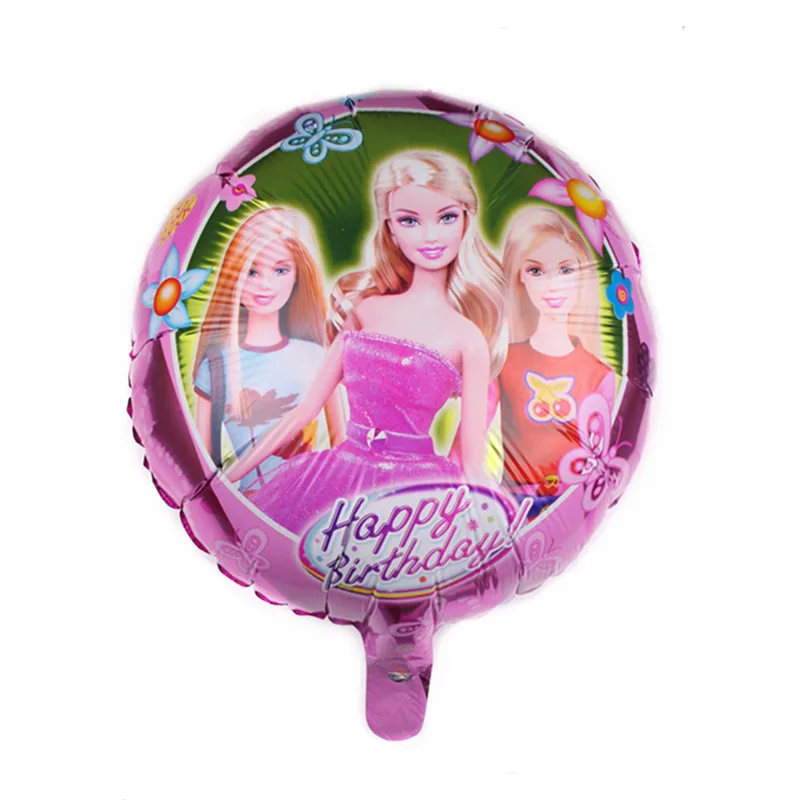 55 см* 40 см новые длинные волосы принцесса настоящий человек Детские кухонные принадлежности фольга воздушные шары для украшения вечеринок девушки день рождения вечерние поставки Гелиевый шар
