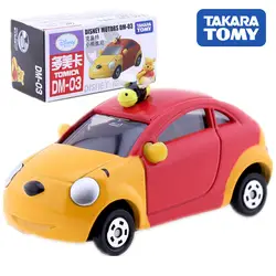 TOMICA DISNEY Моторс DM-03 коротто Винни Пух Япония Такара Tomy литая металлическая Модель Коллекция игрушек транспортных средств детские игрушки