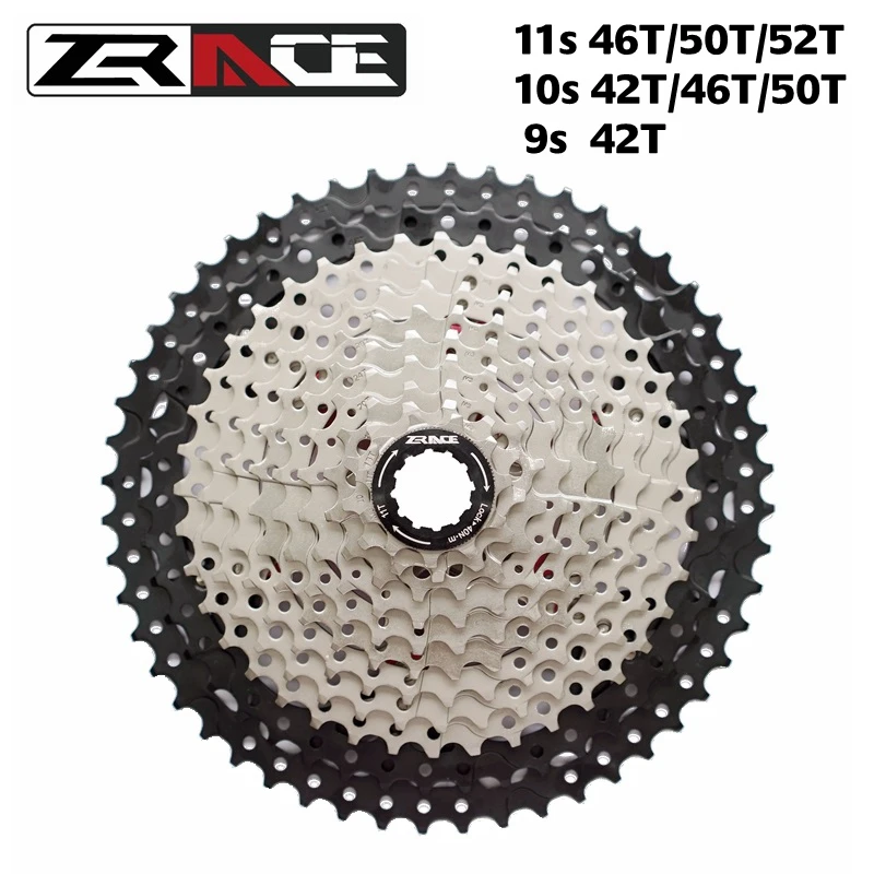 Zracing Chainring 32 T/34 T/36 T/38 T+ кассета 42 T/46 T/50 T/52 T, 1x10 speed/1x11 speed Big Cassette kit