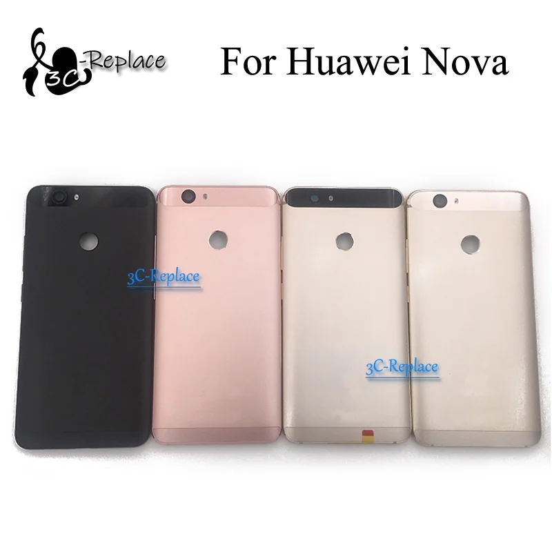 

For Huawei Nova CAZ-AL10 CAN-L13 CAN-L03 CAN-L12 CAN-L02 CAN-L11 CAN-L01 Back Battery Cover Door Housing case Rear Glass parts