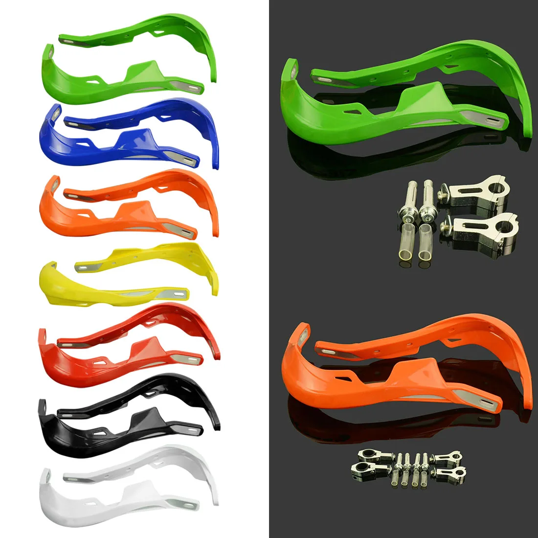 

New Arrival Handlebar Hand Guards Handguard Protector Protection 22 28mm Alloy Insert KLX KXF KDX Pit Dirt Bike Motorcycle