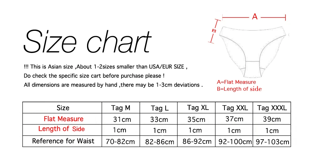 size chart S202