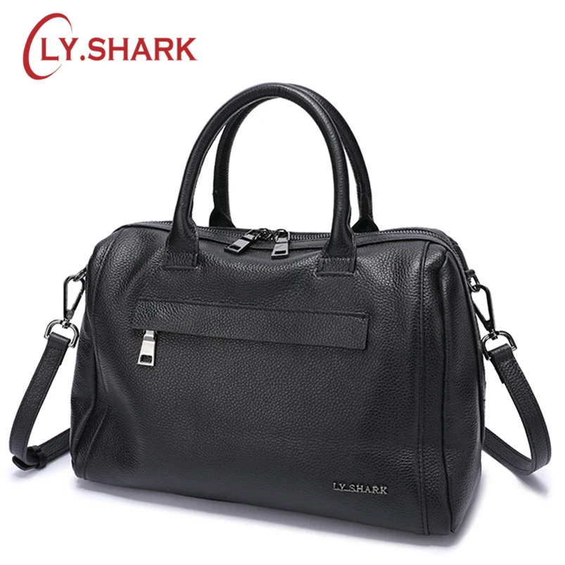 

LY.SHARK Genuine Leather Women Bag Shoulder Bag Ladies Crossbody Bag Women Handbags Messenger Bag For Women 2018 Handbags Female