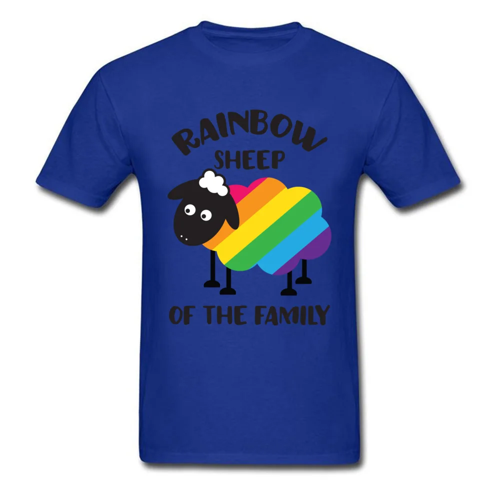Rainbow Sheep Of The Family LGBT_blue