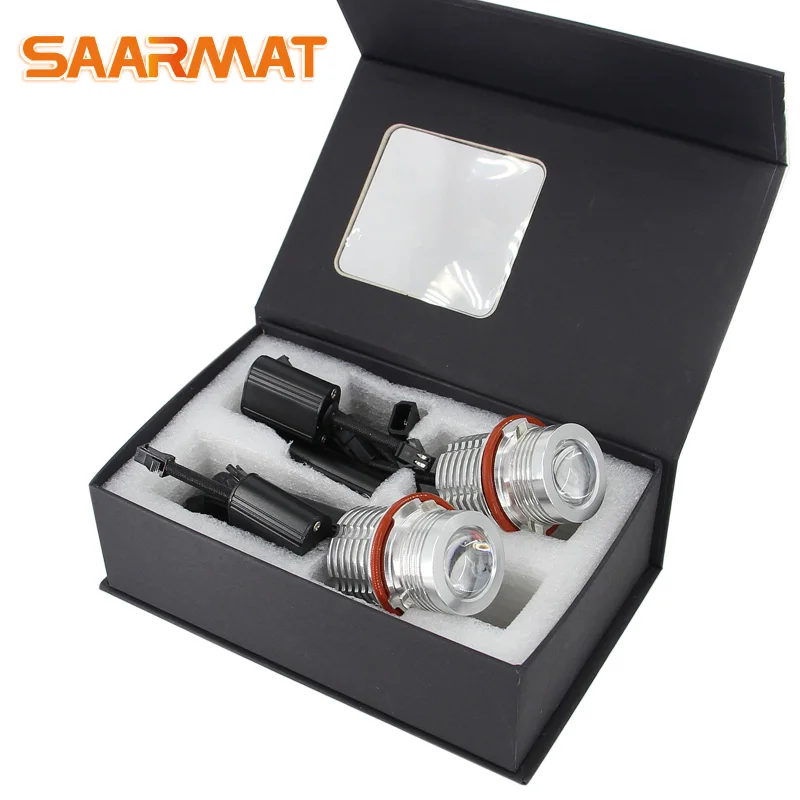 2 * Светодиодный CANBUS для BMW e39 e53 e60 e61 e63 e64 e65 e66 e83 e87 e36 Ангел глаз светильник Тюнинг