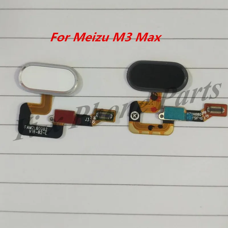 Новинка для Meizu M3 Max кнопка Home отпечаток пальца ключ гибкий кабель|flex cable|key flexcable flex