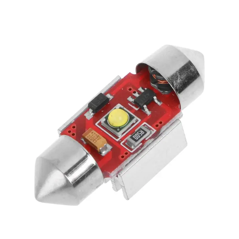 

1X White 36MM 1 Canbus Error Free Festoon Map LED Light Roof Bulb