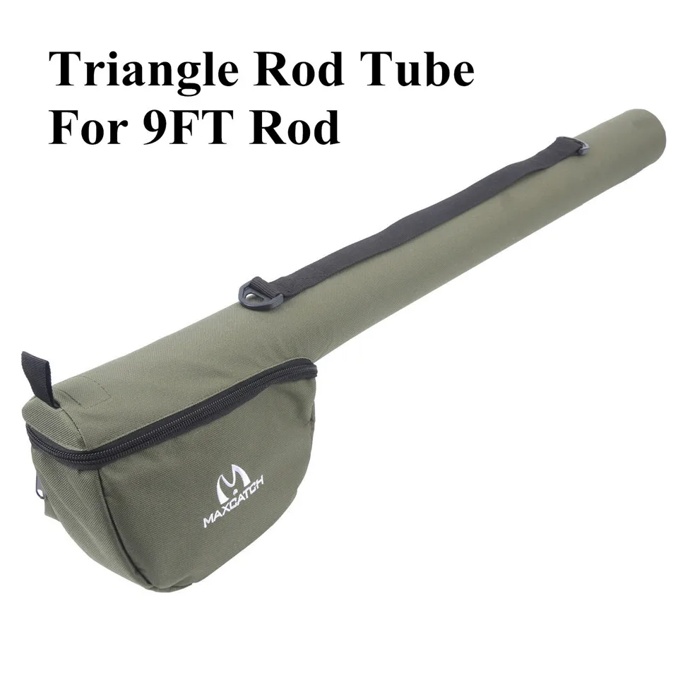 Maximumcatch Fly Fishing Rod Tube Triangle Rod Case Cordura Rod Storage
