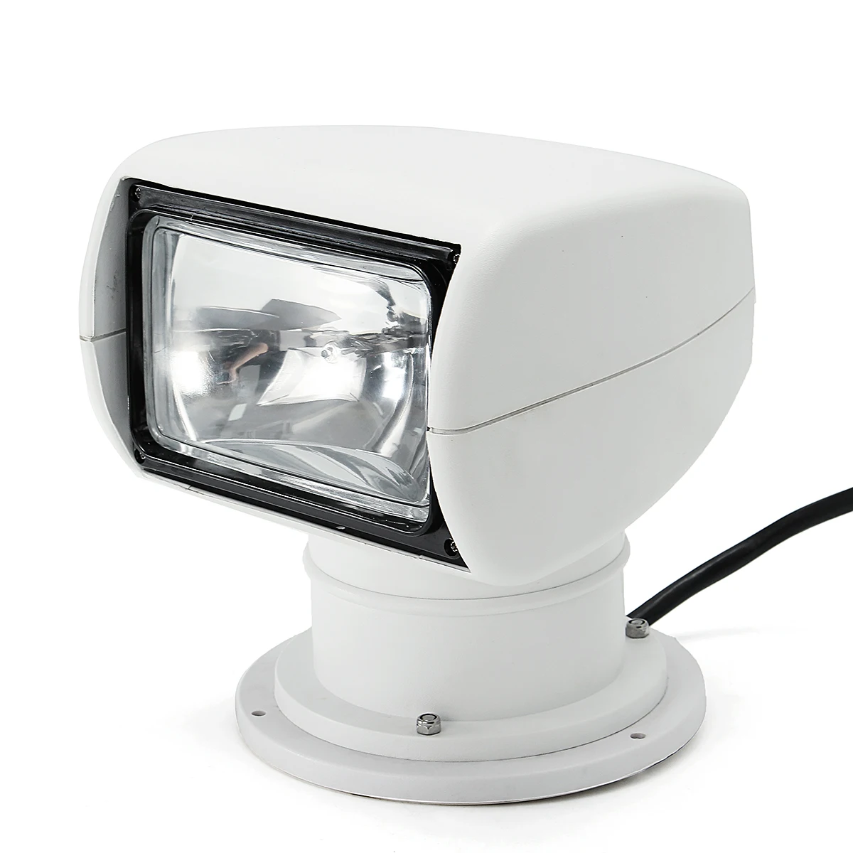  Smuxi Spotlight 12V 100W 2500LM 3200K Marine Searchlight Light Bulb PC+Aluminum Remote Control Mult - 32948267701