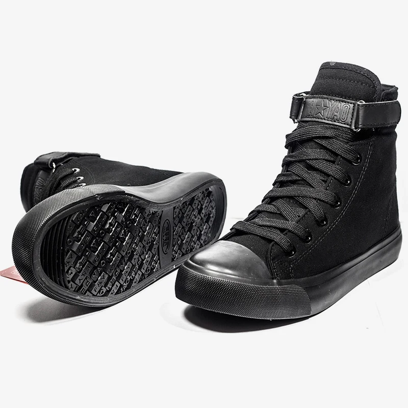 

Women High Top Sneakers Canvas Shoes Lace Up Flat Autumn Vulcanize Comfort Shoes Female Platform Hook Loop Basket Ladies Casual