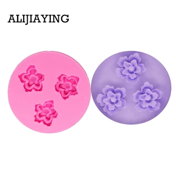 

M1294 DIY Mini Flower shape silicone mold Silicone forms Fondant Cupcake Chocolate cake Decoration Baking Tool