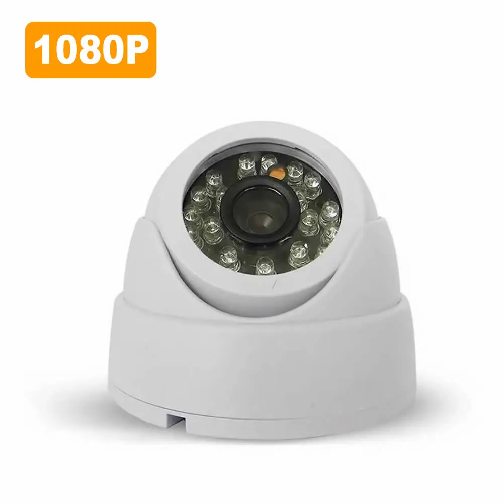 HD Dome IP Camera 1920x1080 Resolution 24PCS IR Leds Indoor Security Camera P2P Day and Night