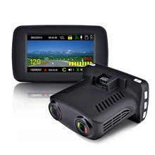 Бесплатная доставка fhd 1080 P gps радар-детектор тире камерой с ночным версия камеры автомобиля dvr видео рекордер анти полиции превышения скорости