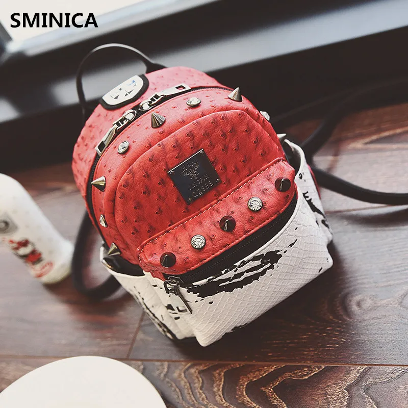 

fashion Brand Small Women Backpack PU Leather mini Backpack For Teenagers Girls Casual Travel Rucksack Mochila escolar feminina