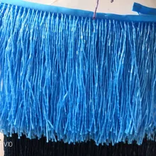 Светло-голубой цвет высокого качества Лидер продаж бисерная бахрома ленточная отделка бахромы с бахромой кружевом кисточкой BZL-101910 для украшения одежды