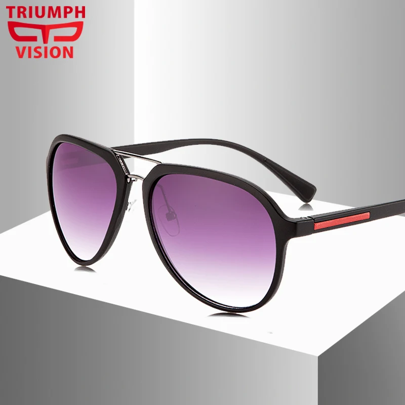 Мужские солнцезащитные очки TRIUMPH VISION трендовые с защитой UV400 брендовые