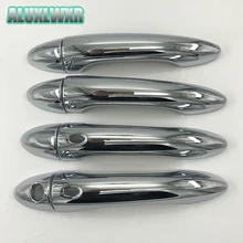 Nuevo Auto 8 Uds cromo protector para manija de puerta exterior moldura ajuste para Chery Tiggo 4 2017 2018 2019 accesorios de coche ABS