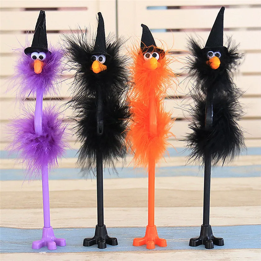 halloween decoration feathers touches ducks witch style pen kids kindergarten halloween gift ball droshipping - Halloween Decorations Witch halloween decoration feathers touches ducks witch style pen kids kindergarten halloween gift ball droshipping - Halloween Decorations Witch