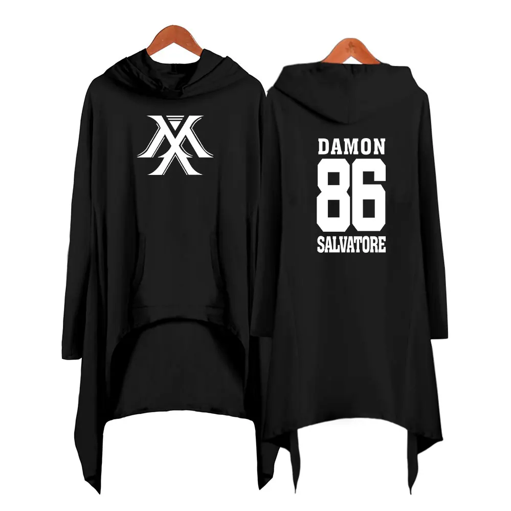 Прямая покупка Monsta x платье Мода 2019 Женская толстовка с капюшоном Monsta x женская одежда kpop одежда пуловер