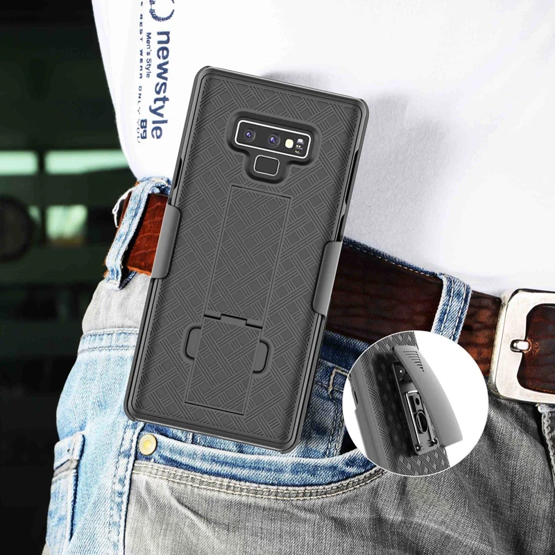 Custodia Antiurto CAT Flip Custodia Rigida Con Clip Per CAT S22 Flip - Fondina Da Cintura E Cover Protettiva Grigliata, Antiscivolo Cover Protettiva Guscio Rigido CAT S22 - Foto 3