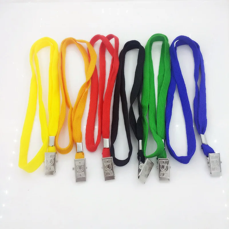 20 قطعة/الوحدة الرقبة حزام اسهم للمفاتيح ID بطاقة رياضة الهاتف المحمول الأشرطة USB شارة حامل DIY شنق حبل أنبوبي الحبل الجملة