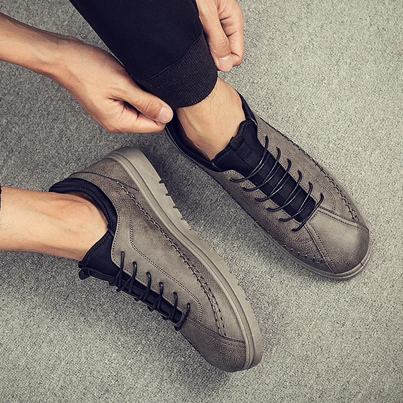 

Men Casual Shoes For Men Fashion Sneakers Light Walking Brand Shoes Outdoor Flat Comfortable Shoes