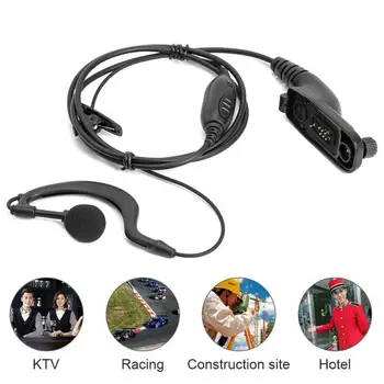 

G Shape Headset In-Ear for Motorola MTP850 MOTOTRBO XPR-6550 XPR-7580 APX-4000