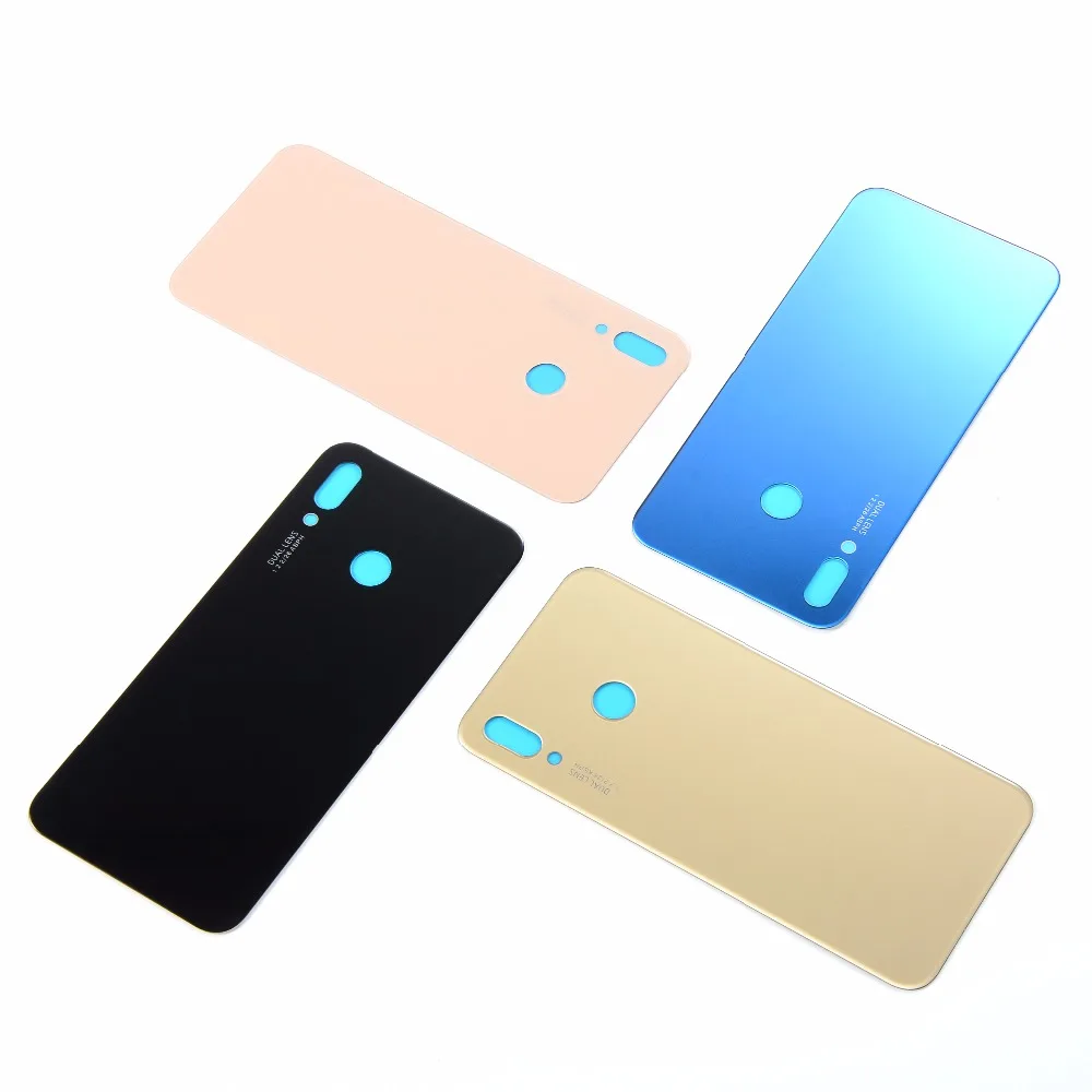 Для Huawei P20 Lite Nova 3e задняя дверь Задняя стеклянная крышка батарейного отсека +
