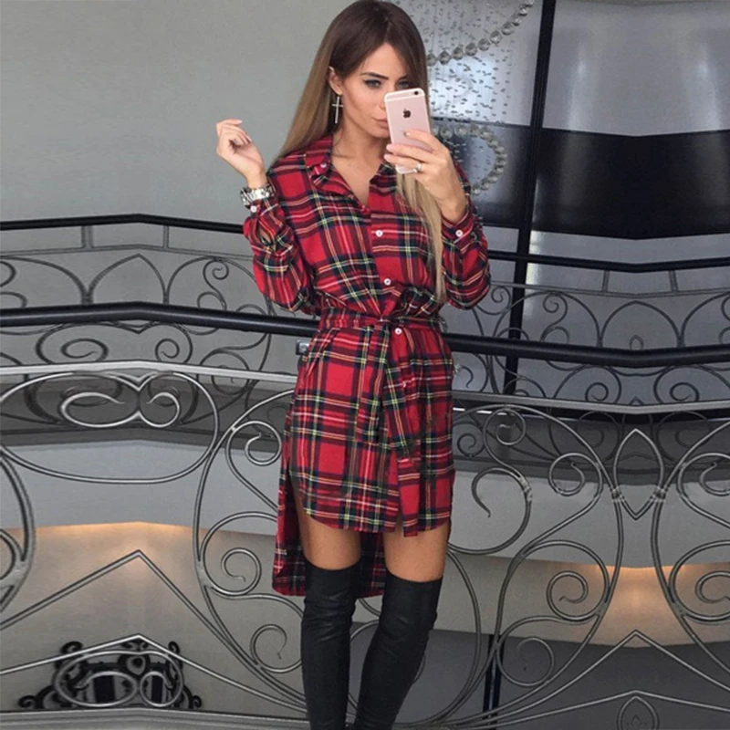Fashion-Women-Blouses-Long-Sleeve-Plaid-Shirts-Turn-Down-Collar-Shirt-Casual-Ladies-Tops-Tunic-Feminine (1)
