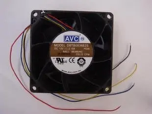 

AVC 8038 8CM 12V 2.10AServer violent wind capacity DBTB0838B2S-