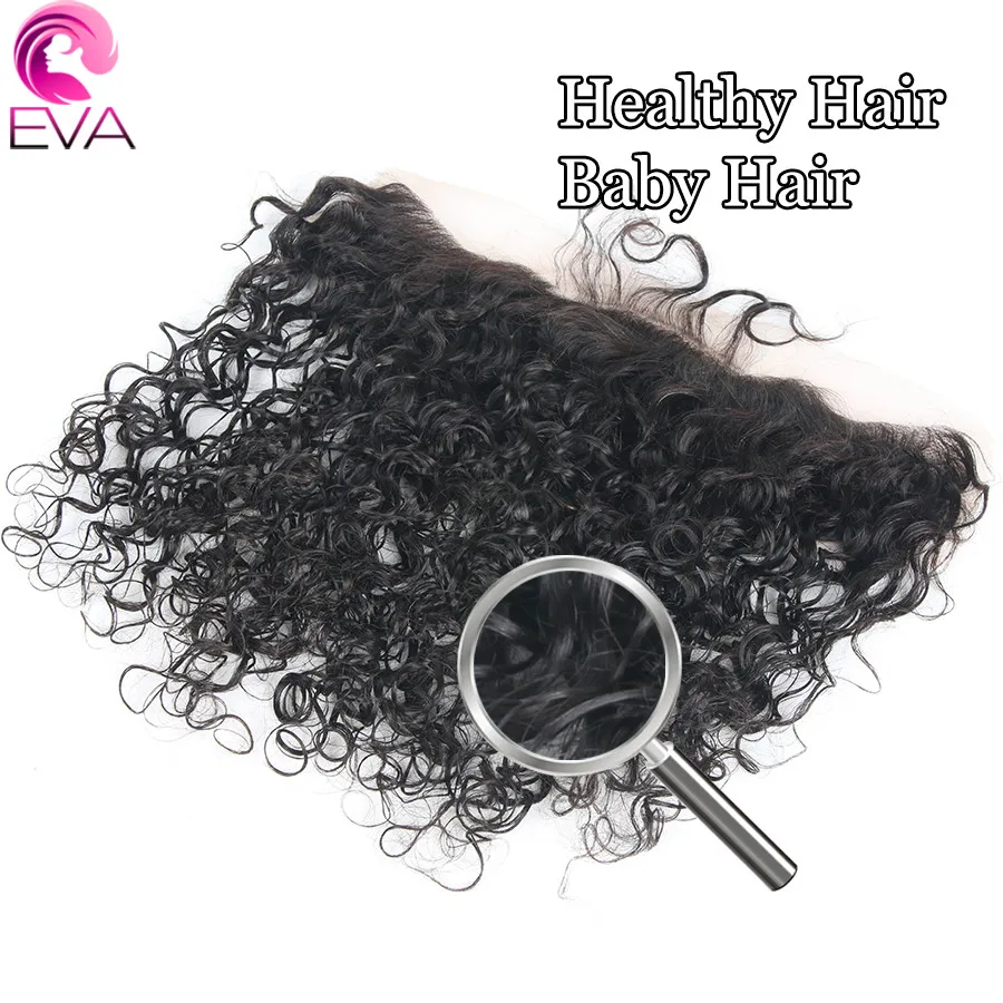 Cheap Brazilian Lace Frontal Closure Virgin Human Hair Water Wave Lace Frontal Free Middle 3 Part Wet And Wavy Full Lace Frontal3